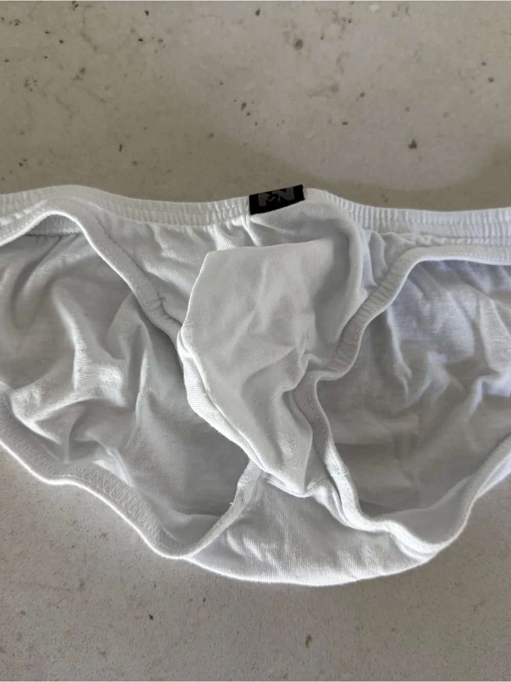 N2N Bodywear Locker Room Bikini, White, Med